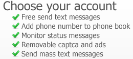 Free SMS Account
